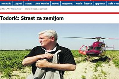 Todorić plaća putovanja i ponekad reportaže (Jutarnji.hr)
