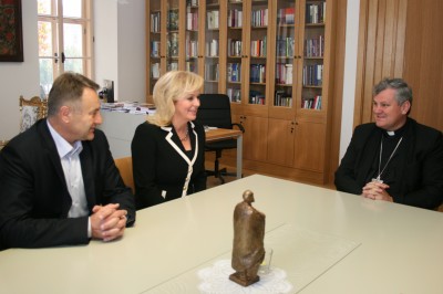 S biskupom Košićem (HDZ.hr)