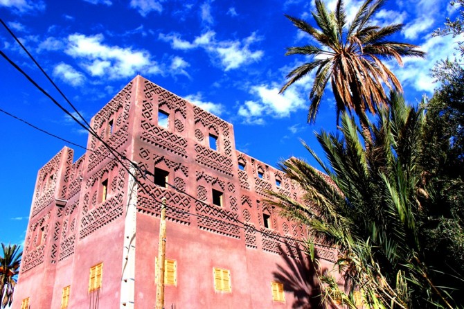 Kasbah od blata.<br>